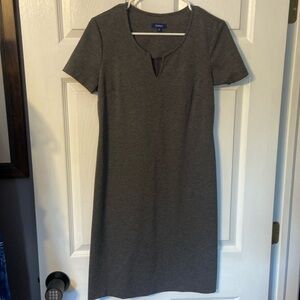 Reitmans heathered gray dress